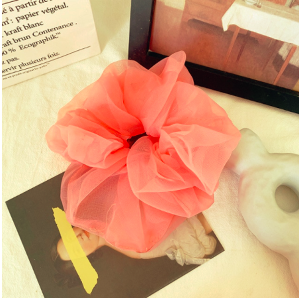 Rose Red Edition See Through Scrunchie