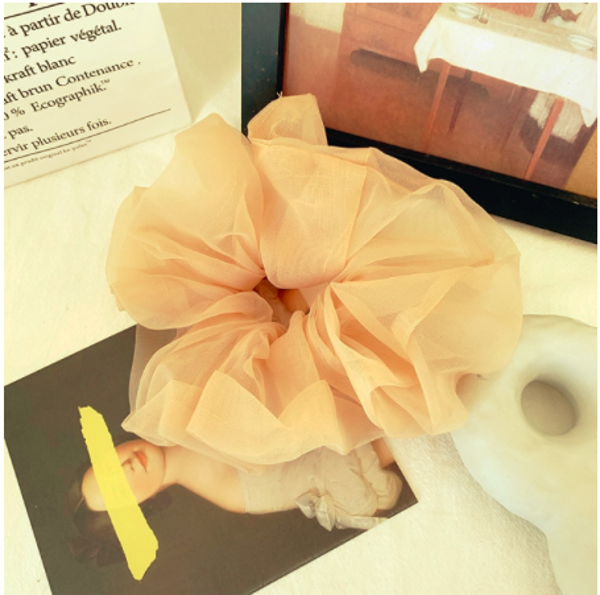 Milk Cafe Edition See Through Scrunchie