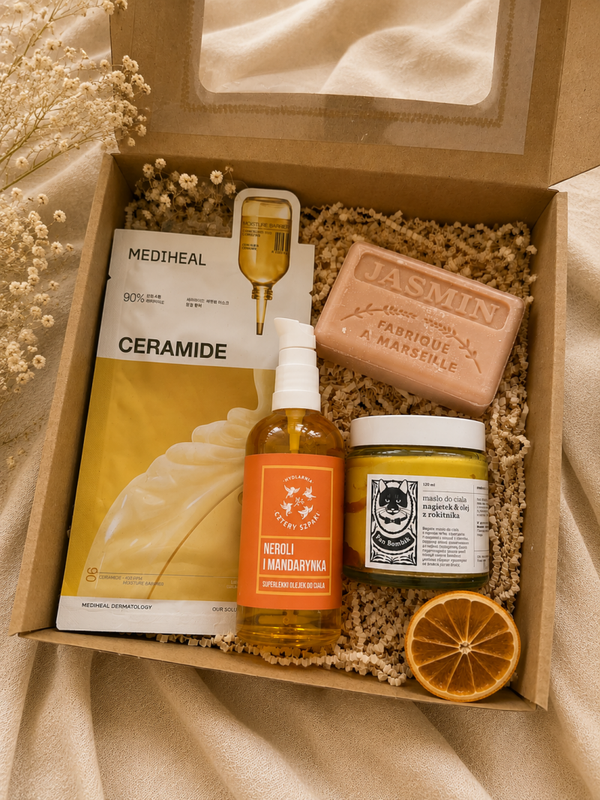 Golden Glow – Box Prezentowy dla Kobiety | Luksusowy Prezent dla Niej