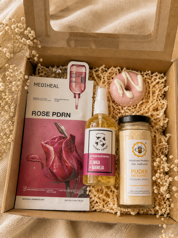 Sweet Relax – Box Prezentowy dla Kobiety | Prezent SPA dla Niej
