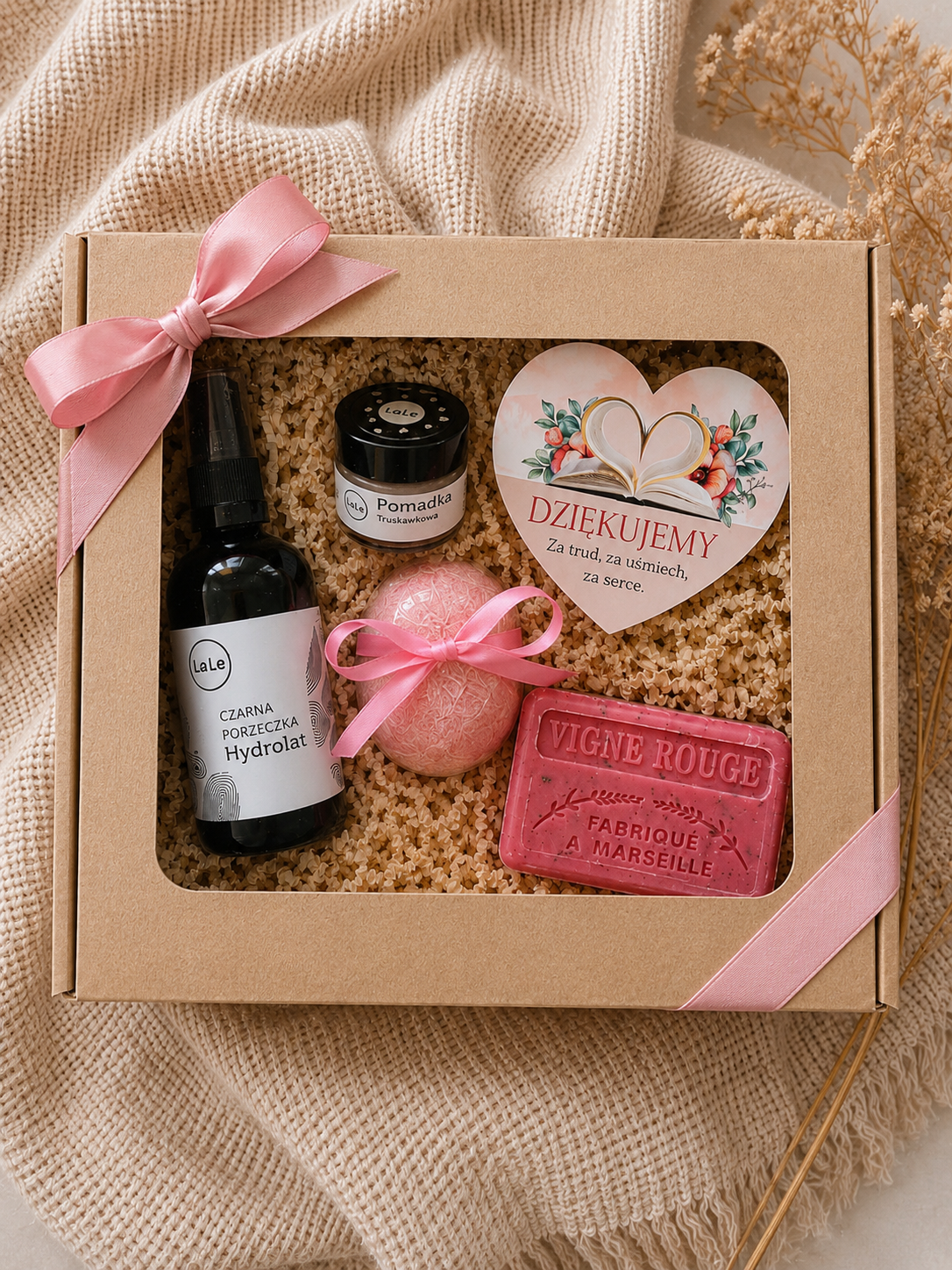 Prezent dla Nauczycielki – Box Podziękowanie na Zakończenie Roku | Glamora Box