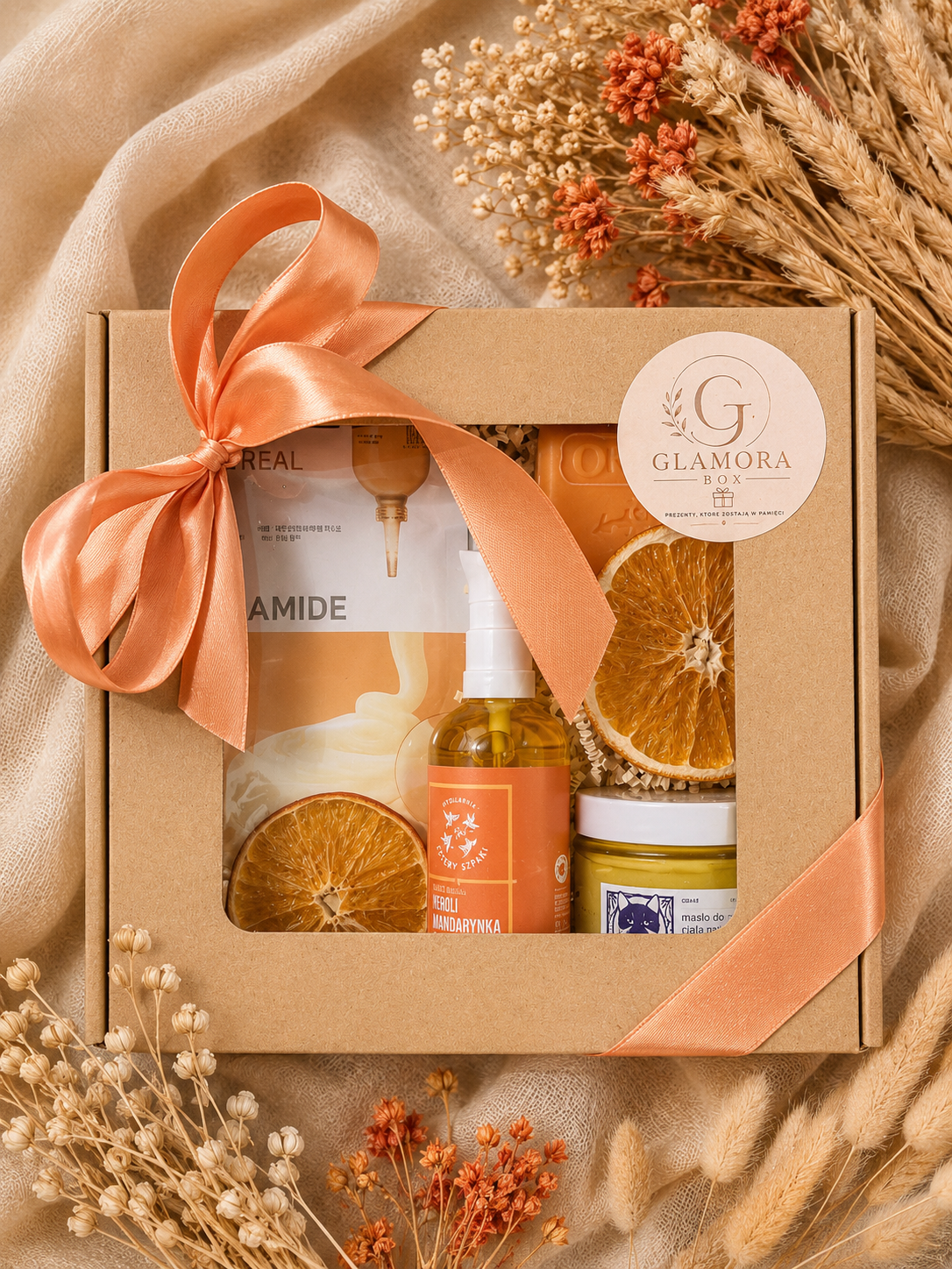 Golden Glow – Box Prezentowy dla Kobiety | Luksusowy Prezent dla Niej