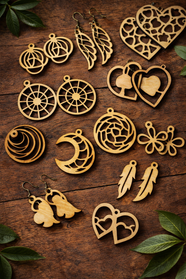 Boucles d'oreilles personnalisées
