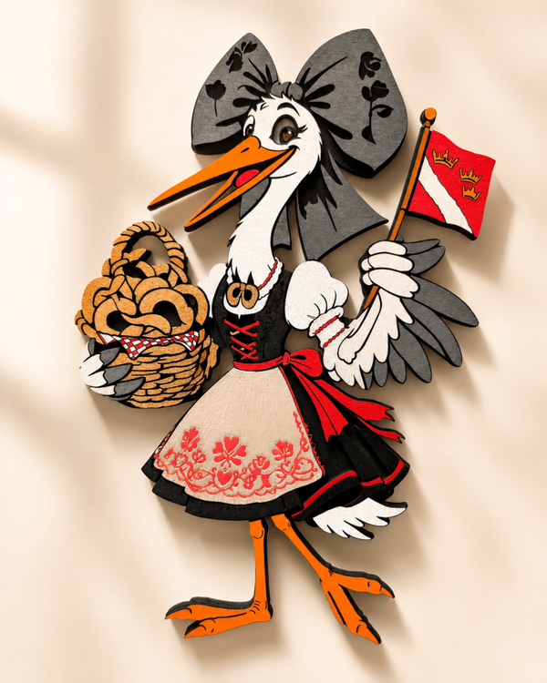 Cigogne Crakette 2 clin d'Oeil