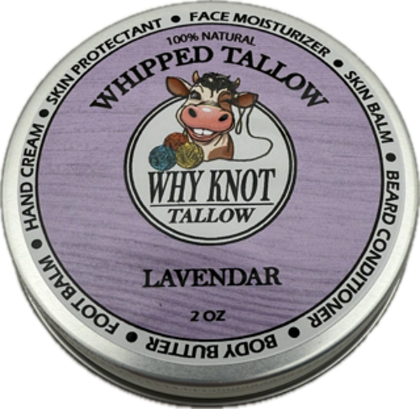 Whipped Tallow & Grapeseed Oil- Lavendar