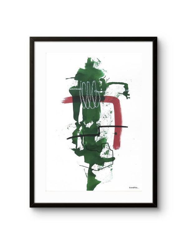 VERDE, BLANCO, ROJO Y NEGRO III