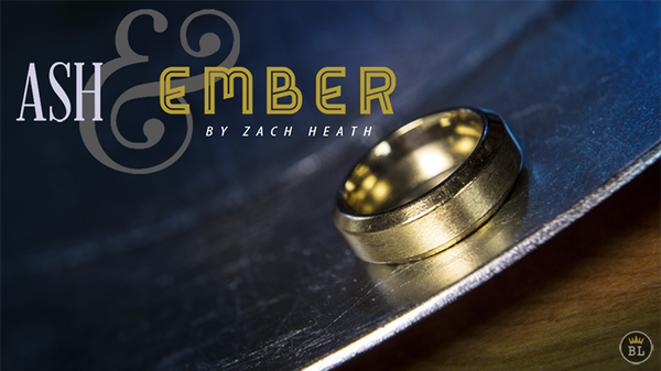 Ash and Ember Gold Beveled (2 Rings) by Zach Heath