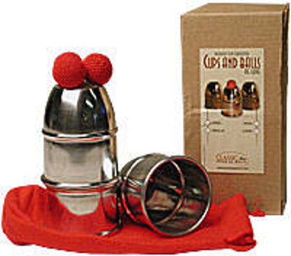 Cups & Balls w/Chop Cup Alum.Combo by Bazar de Magia