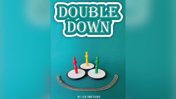 Double Down (Gimmicks and Online Instructions) by Leo Smetsers