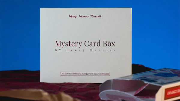 Mystery Card Box by Henry Harrius