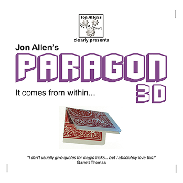 Paragon 3D (DVD and Gimmick) by Jon Allen