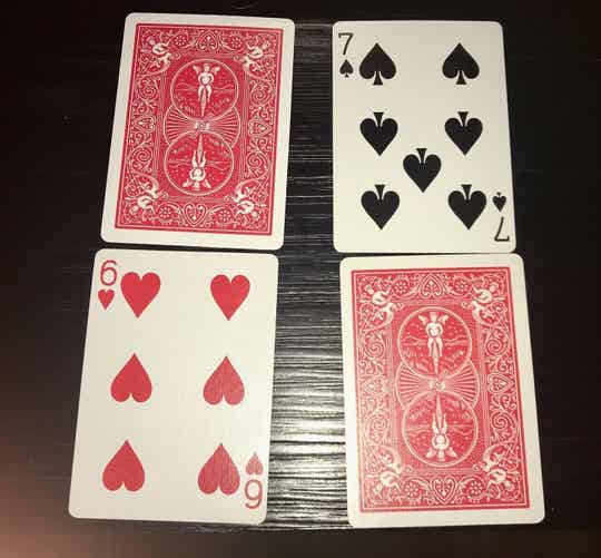 2 CARD MONTE PLUS (Examinable at end of routine)