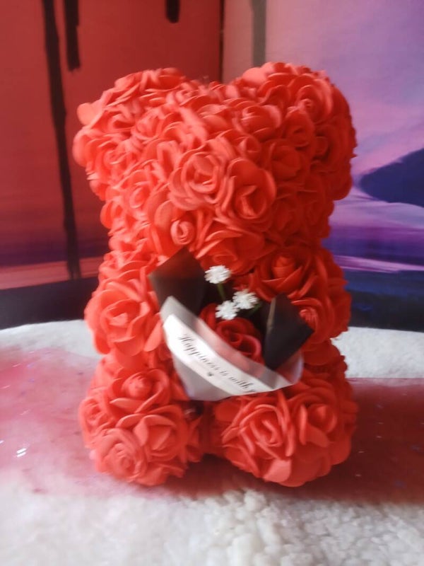 Oso de flores eternas