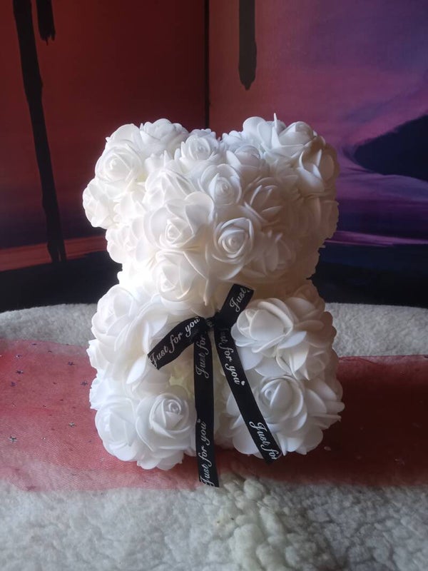 Oso de flores eternas