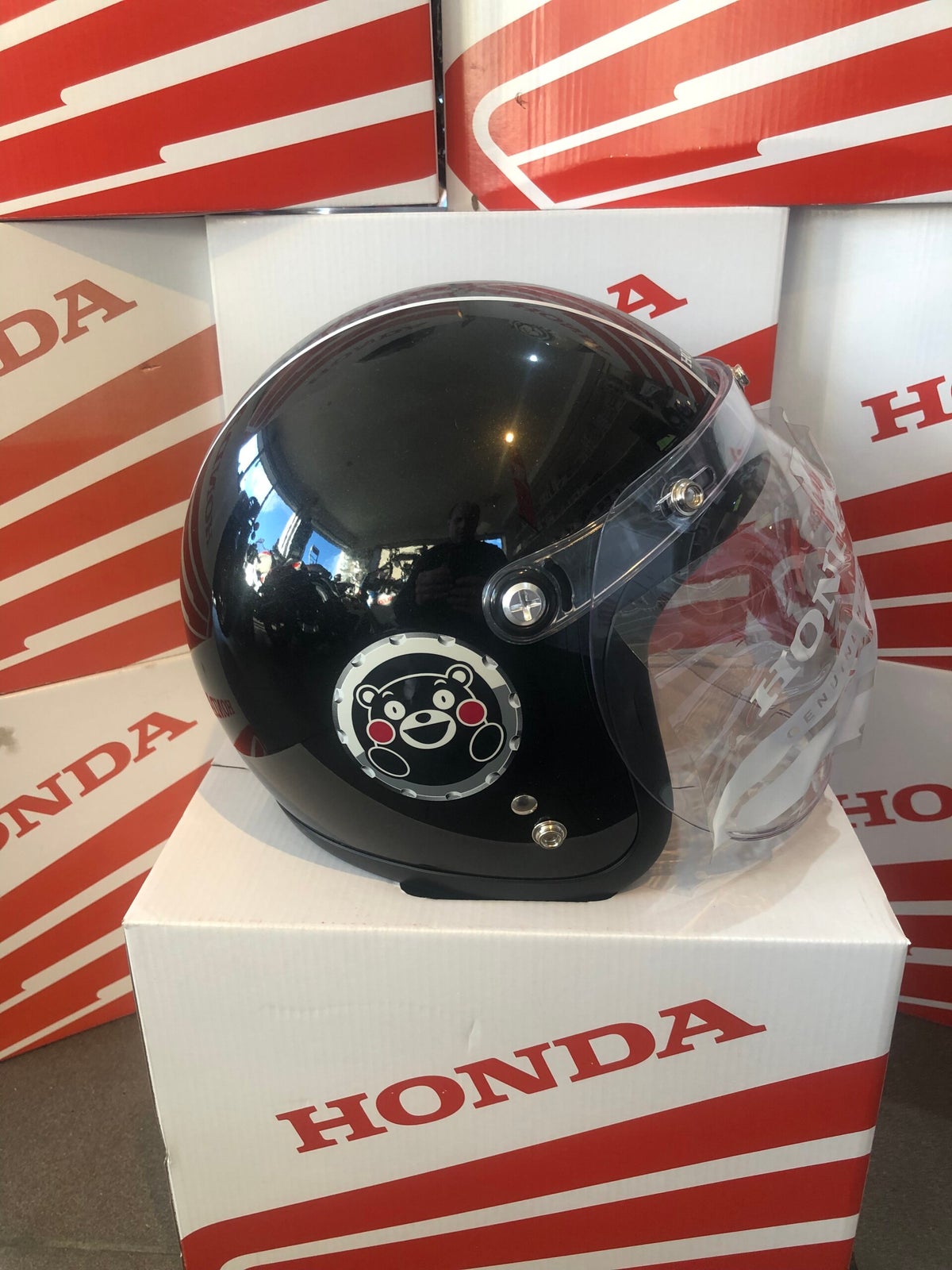 Honda Monkey Helmet Kumamon Crosscub | corky-parts.be