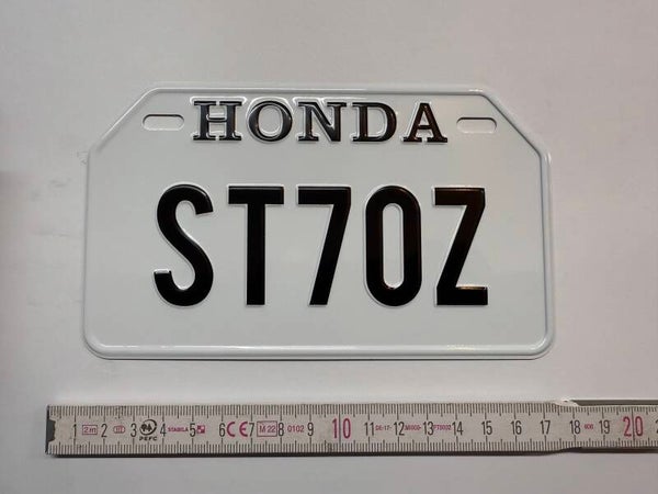 License plate ST70Z