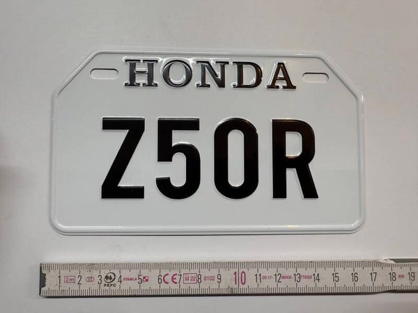 License plate Z50R