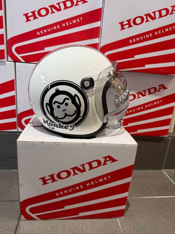 Honda Monkey Helmet Red/White