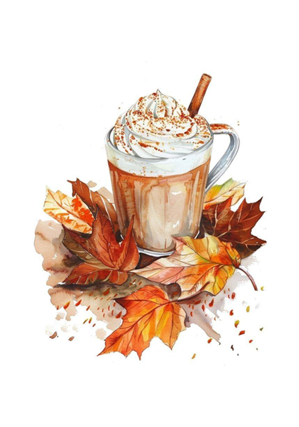 Wenskaart 'herfst'