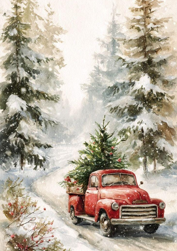 Wenskaart 'kerst'
