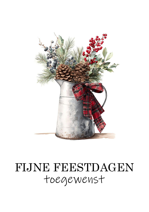 Wenskaart 'kerst'