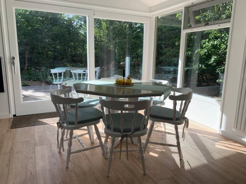 Vakantiehuis Ouddorp eetgedeelte