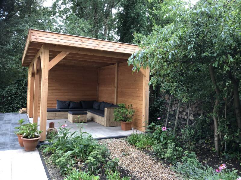 Vakantiehuis Ouddorp overkapping