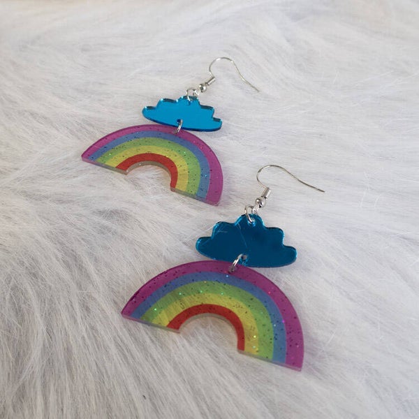 Rainbow Pop Earrings
