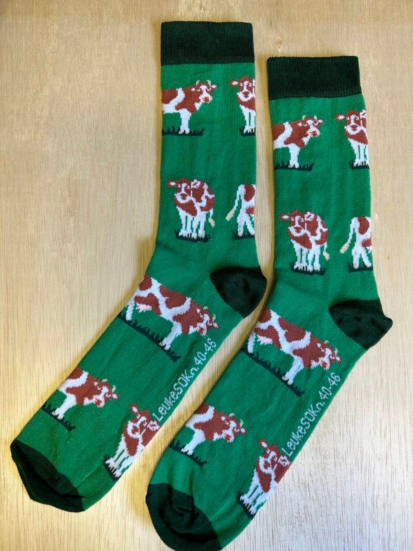 SOKn KOE (rood/bont) 🐮