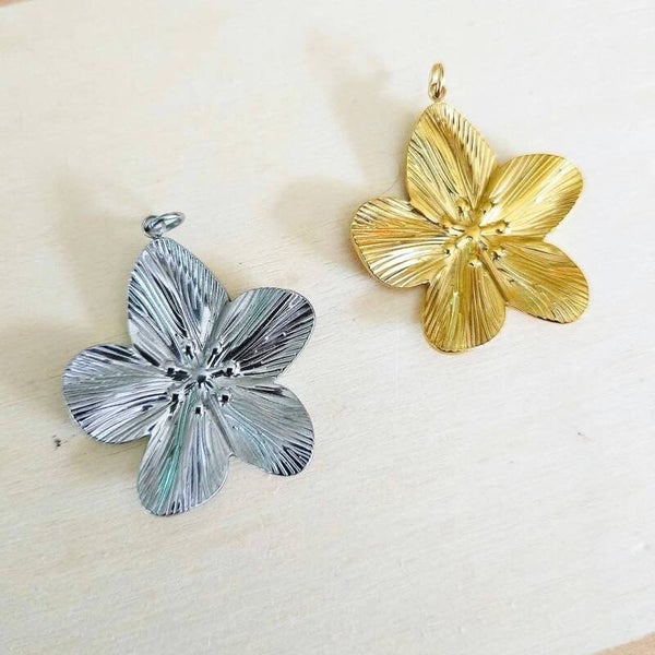 Rvs Big flower hanger