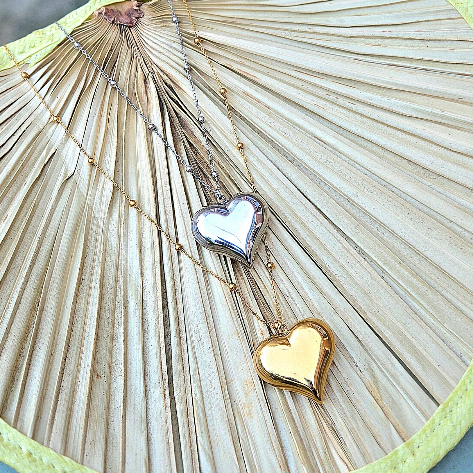 Rvs Greatest Heart lange ketting