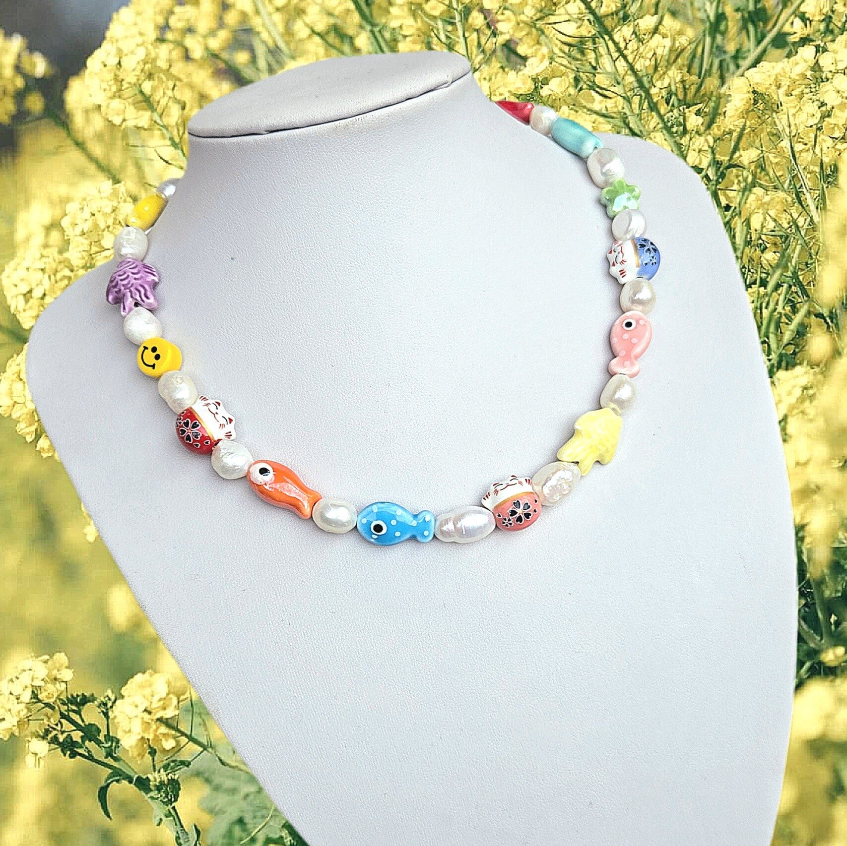 Big Pearls summer kralenketting