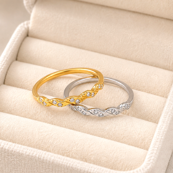 Rvs ring, Small twinkle