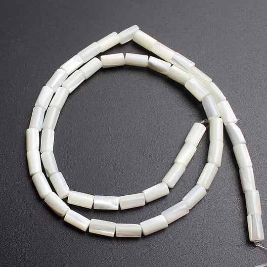Schelp tube kralen