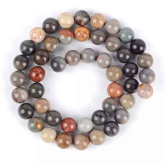 Oceaan jaspis natuursteenkralen