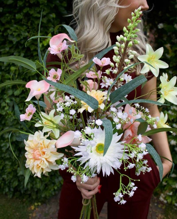 Zijden boeket Rosanne