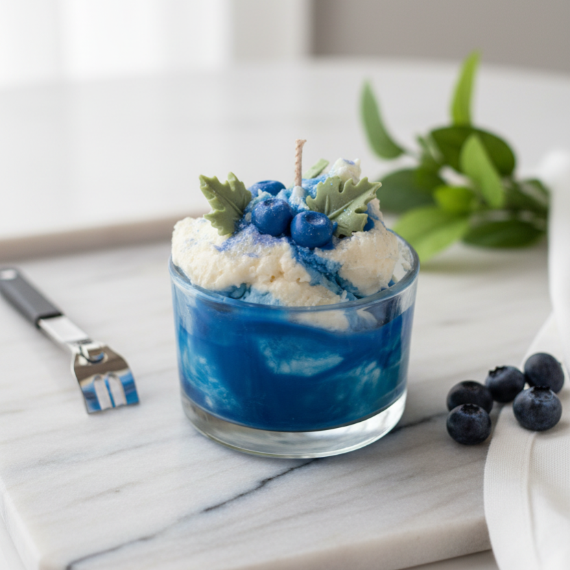 Sojawachskerze - Heidelbeer-Traum