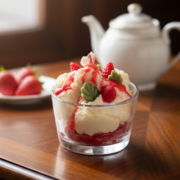 Sojawachskerze - Erdbeer-Traum