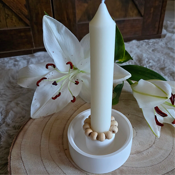 Kerzenhalter mit Sojawachskerze
