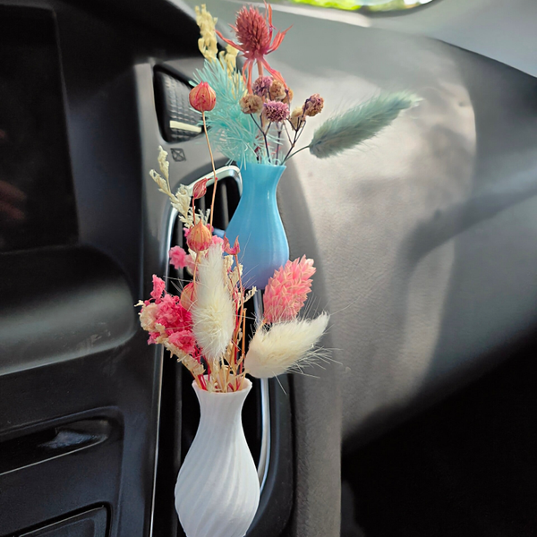 Mini-Autovase mit Duftöl – Stilvolle Auto-Deko für dein Lüftungsgitter