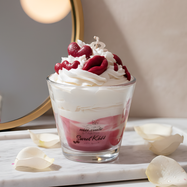 Sojawachskerze - kerze "Sweet Kiss"