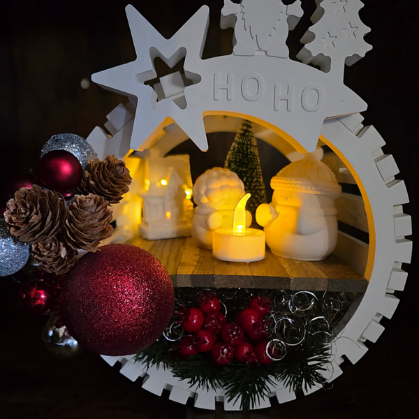 Weihnachtliche Laterne