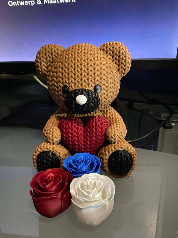 Beer met flower