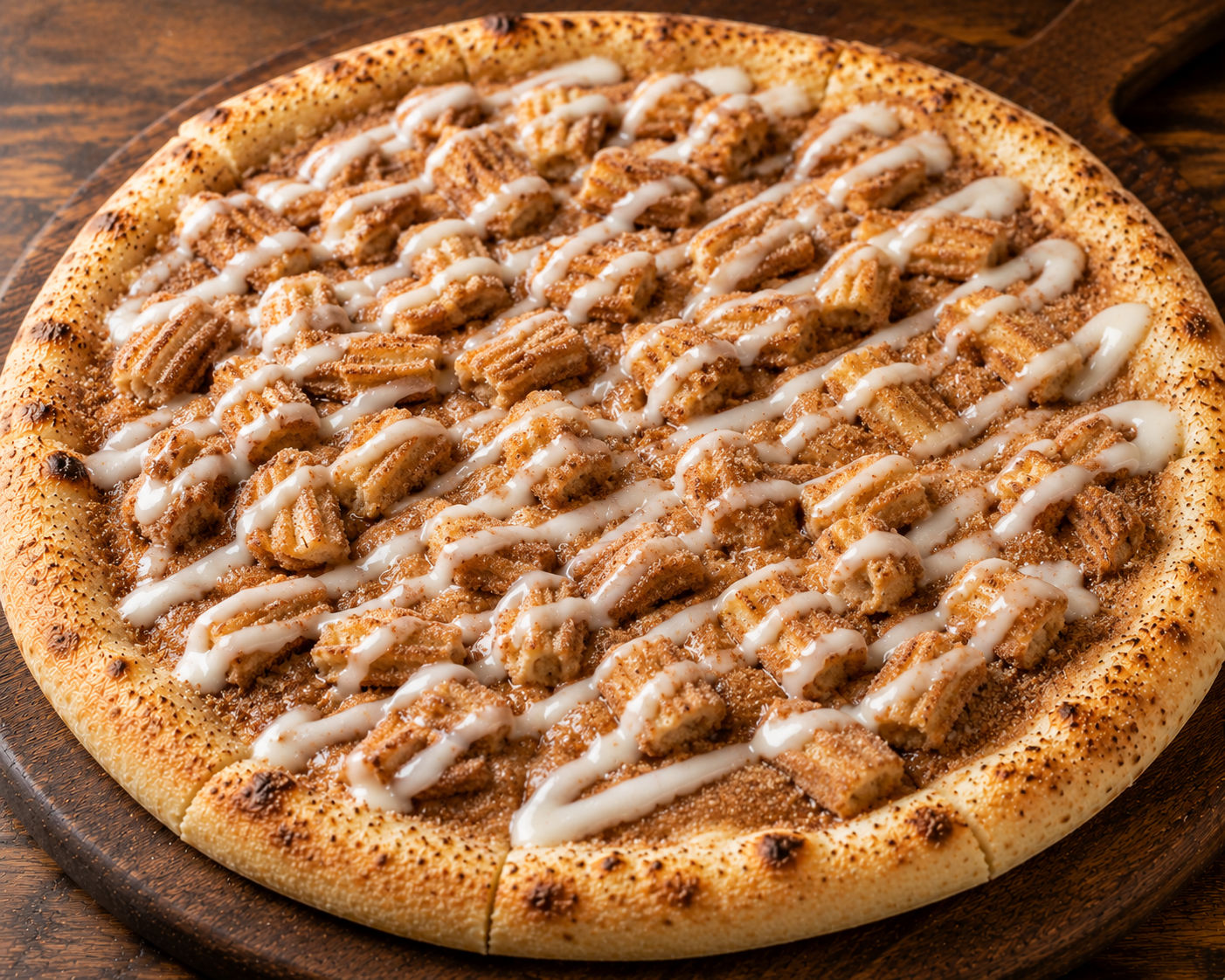 Churro pizza