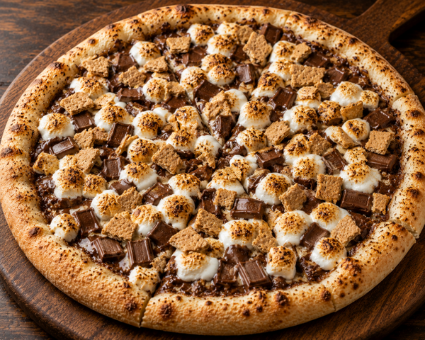S'mores pizza