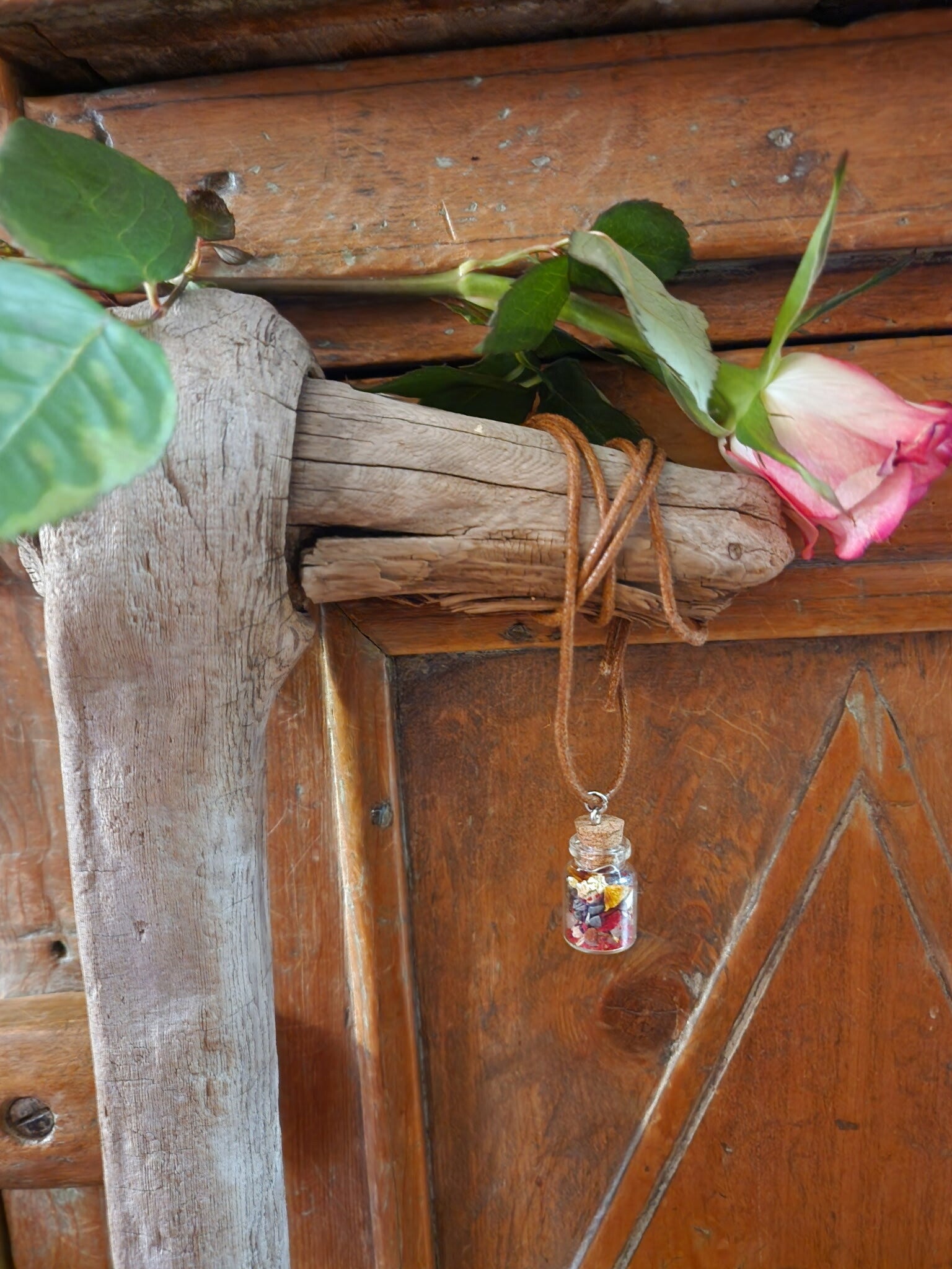 Wild Grace Intention Jar necklace