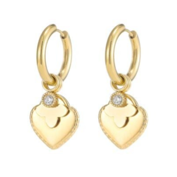 Oorbellen met meerdere bedels