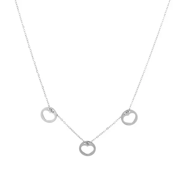 Leuke ketting 3 hartjes
