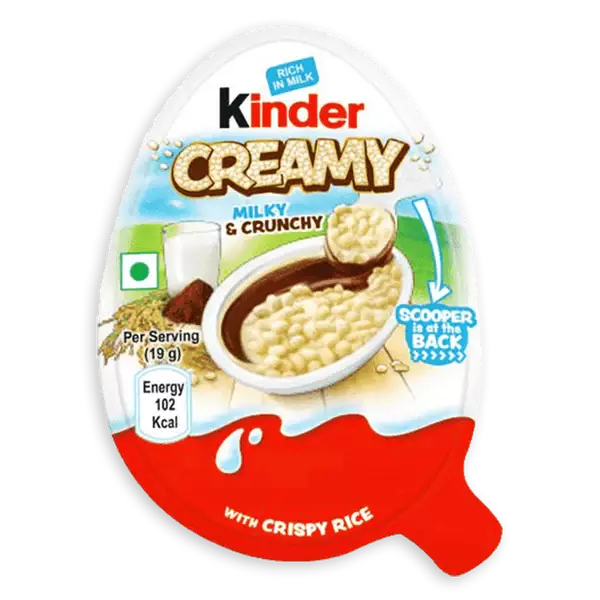Kinder Creamy Milky & Crunchy