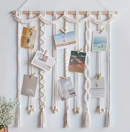 Boho Photo Display
